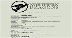 Desktop Screenshot of northerndragons.ca